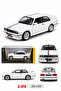 1:24 Scale 1988 Bmw 3 Series M3 White Die-Cast Metal Model Car with Openable Doors