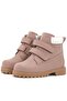 Neson Genuine Leather Powder Skin Velcro Girls' Boots - 5