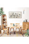 Beautiful 60x120 cm With Outer Framed Canvas Wall Art with Customizable Frame Home Decor - 6