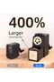 Manual Pencil Sharpener for 6-12mm Pencils,Handheld Hand-Crank Sharpener with 5 Adjustable Precision Tips,Black - 7