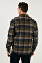 Plaid Long Sleeve Slim Fit Winter Shirt Men's Shirt Cf21W112844 - 5