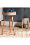 Modern Bluetooth Speaker Side Table – Smart Coffee Table with Wireless Charging & Built-in Surround Sound – Minimalist Home Decor - 5