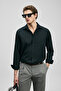 Orland Men's Basic Shirt Regular Fit Black - 4