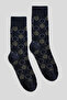 Dor Men's Socks Navy Blue