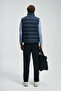 Peter Goose down Men's Vest Navy Blue - 6
