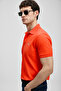 Laon Smart Men's Polo T-Shirt Orange - 5