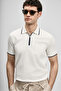 Chase Smart Men's Polo T-Shirt Off-White - 5