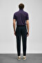 Laon Smart Men's Polo T-Shirt Purple - 6
