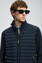 Sergio Goose down Men's Coat Navy Blue - 5