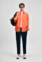 Pitaya Men's Linen Shirt Comfort Fit Coral - 4