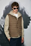 Soon Kaz Feather Men's Puffer Jacket Sand - 4