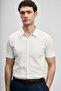 Victor Men's Modal Mixed Sweater Off-White - 5