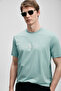 Larry Modern Graphic T-Shirt Light Green - 3