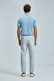 Derek Men's Silk Blend Sweater Blue - 6