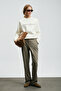 Ander Women's Knitted Sweatshirt Off-White - 5