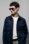 Cole Men's Shirt Jacket Navy Blue - 2