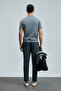 Bold Men's Cotton Sweater Gray - 6