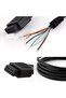 black Cable for Sega Genesis 2 MD 2 Control Cable for Mega Drive 2 Gamepad Controller Extend Cord 9P - 5