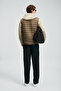 Soon Kaz Feather Men's Puffer Jacket Sand - 6