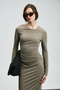 Helena Women's Dress Light Green - 2
