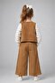 Girl's Brown Suit - 2