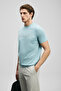 Oscar Modern Graphic T-Shirt Aqua Green - 4