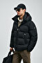 Tommy Goose Feather Men's Coat Black - 4