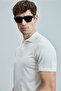 Derek Men's Silk Blend Sweater Off White - 3