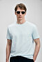 Soft Modern Graphic T-Shirt Blue - 4