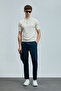 Bold Men's Cotton Sweater Ecru - 5