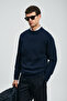 Herman Men's Sweater Navy Blue - 4