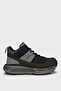 Quel Men's Leather Boots Navy Blue