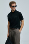 Luna Smart Men's Polo T-Shirt Black - 2