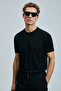 Tıno Men's Modal Mixed Sweater Black - 3