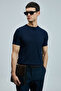 Tıno Men's Modal Blend Sweater Navy Blue - 5