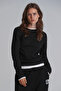 Amaya Women's T-Shirt Regular Fit Black - 3