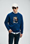 Storm Men's Sweatshirt Cobalt Blue - 4