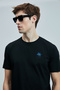 Peace Modern Graphic T- Shirt Black - 3