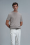 Steve Men's Sweater Beige - 5