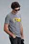June Modern Graphic T-Shirt Gray - 5