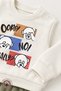 Unisex Baby Confused Teddy Bear Printed 100% Cotton 6-9-12 Months Top and Bottom 2-Piece Baby Set - 3