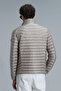 Sergio Goose Feather Men's Coat Beige - 6