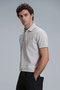 Warm Smart Men's Polo T-Shirt Stone - 5