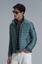 Sergio Goose Feather Men's Coat Green - 5