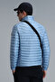 Sergio Goose Feather Men's Coat Blue - 6