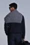 Moon Men's Sweater Navy Blue - 6