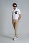 Tom Smart Men's Chino Pants Slim Fit Camel Hair - 3