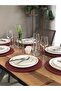 American Service Set, Burgundy Color Supla (6 Pieces) - 3