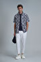 Flow Men's Basic Shirt Regular Fit Navy Blue - 2