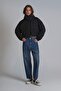 Lotus Women's Denim Mom Fit - High Waist Blue - 3